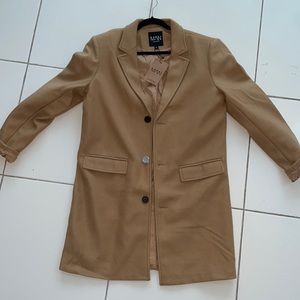 Boohoo Man New Peacoat